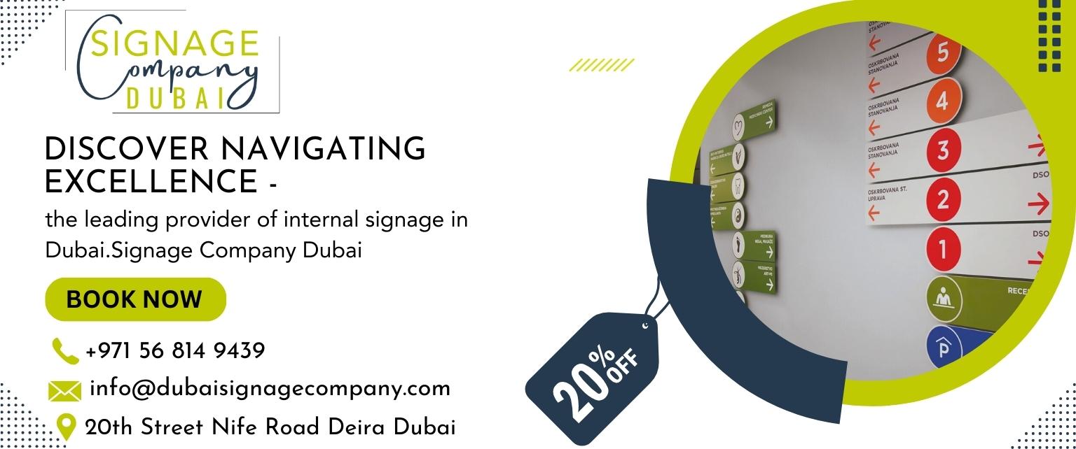 Internal Signage 3 Signage Board company Dubai