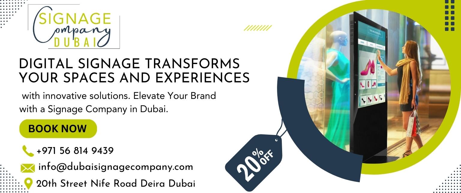 Digital Signage 3 Signage Board Company Dubai